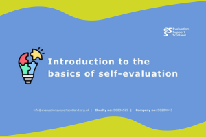 ESS: Introduction to the Basics of Self-Evaluation Training