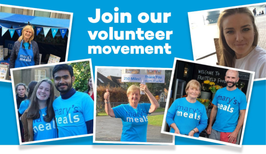 Mary’s Meals – Join Our Volunteer Movement