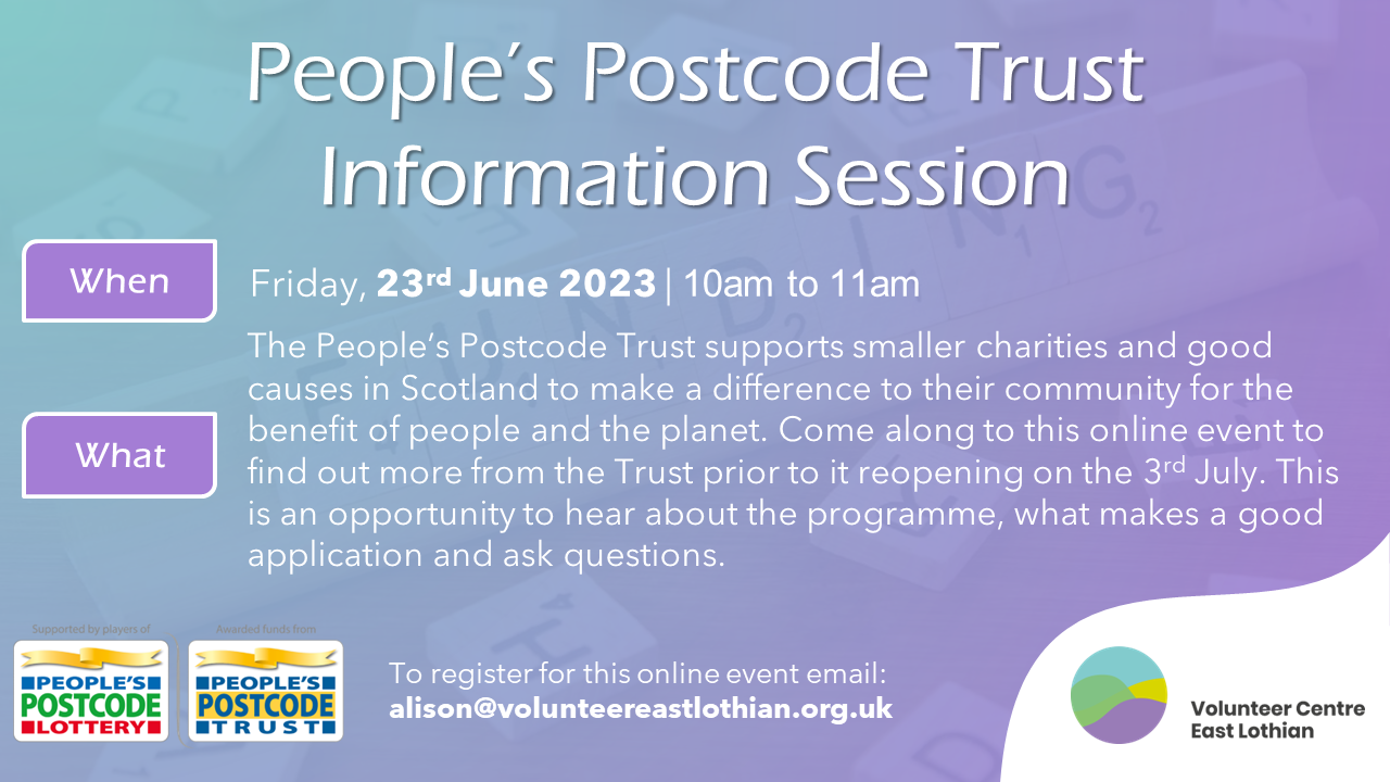 People’s Postcode Trust Information Session